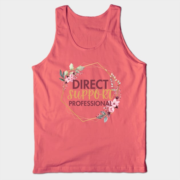 Direct Support Professional Tank Top by Haministic Harmony